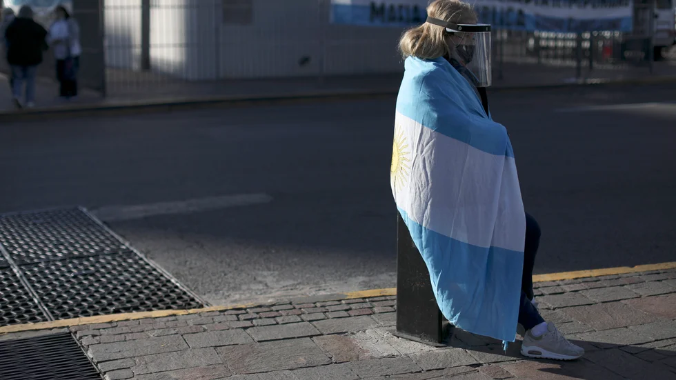 Argentinas ekonomi har lidit stort under coronapandemin. Arkivbild.