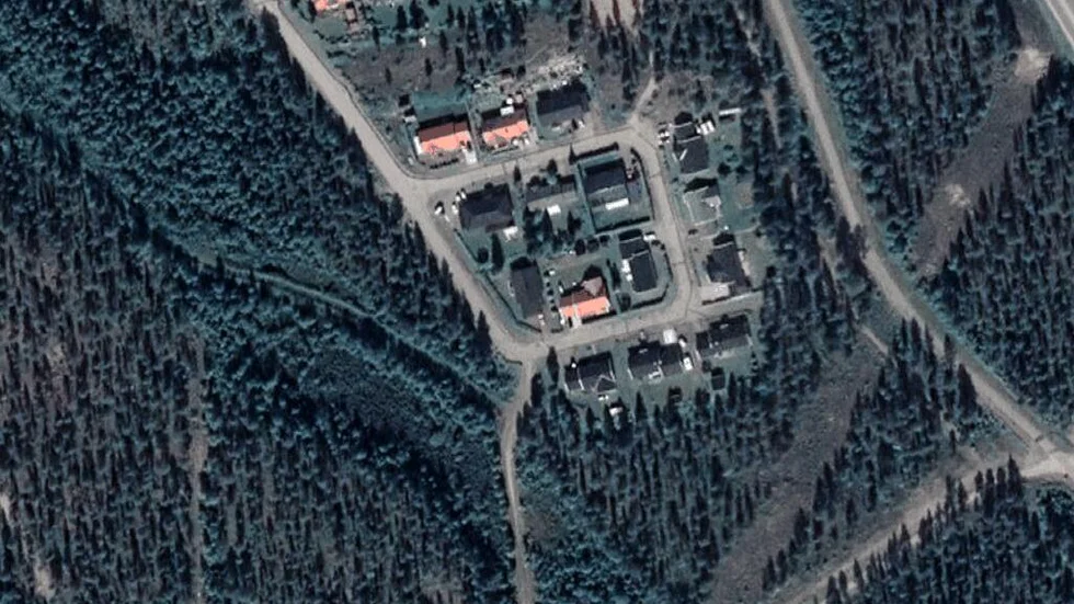 Området kring Sikvägen 12