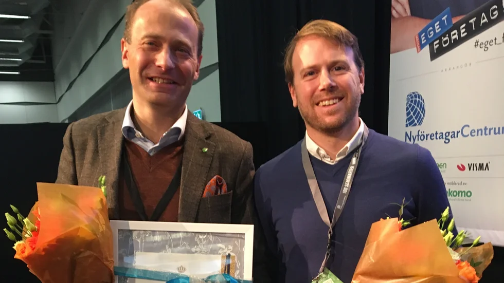 Det lyckade samarbetet mellan mentorn Bo Selerud och hans adept Conny Karlsson ledde till att Selerud 2019 utsågs till Årets Mentor Nya Företag. 