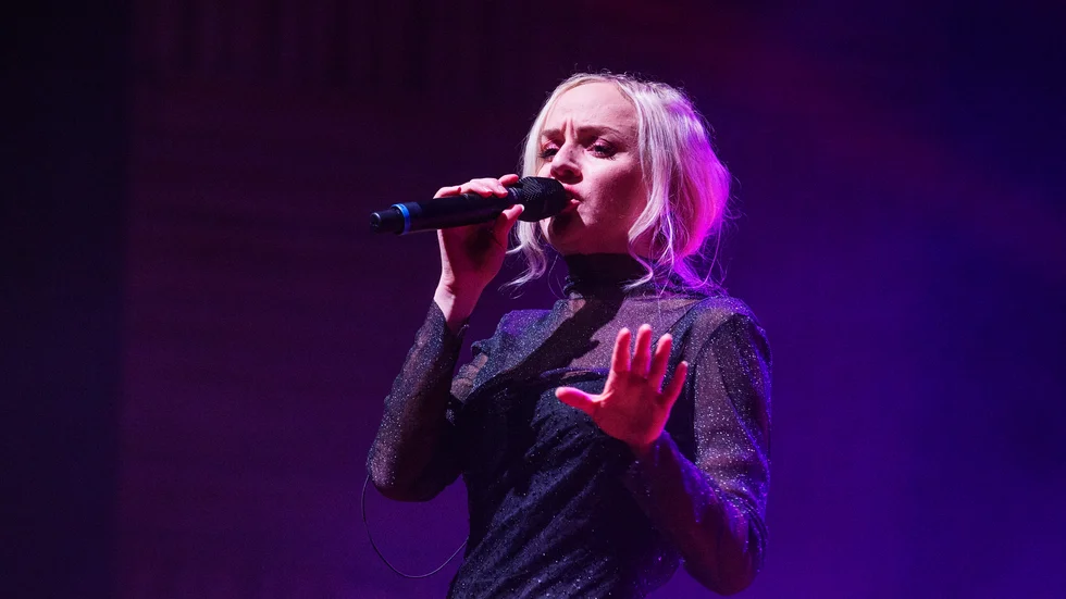 Anna Bergendahls konsert är framflyttad till nästa år. Bilden från Idrottsgalan förra året.