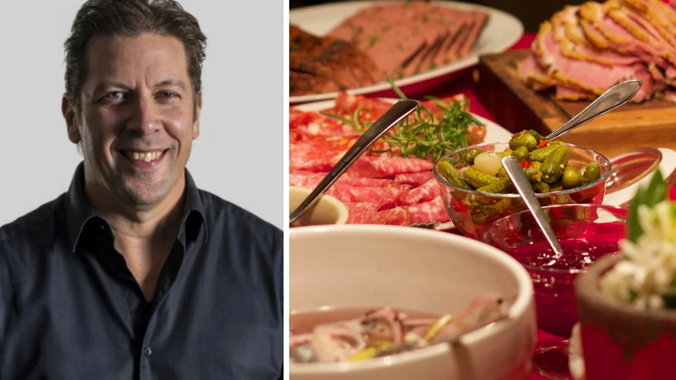 Corona gör att det blir hemmajul med familjen för Place Promotions vd Joakim Ljungqvist.
