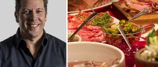 "Vi har beställt julbord från en lokal restaurang"