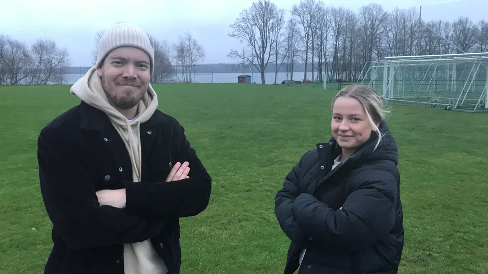 Tränaren Marcus Egnell och spelaren Isa Lindman berättar om projektet "Ostoppbar" som Borens IK startade för två år sedan för att långsiktigt jobba för damfotbollen.