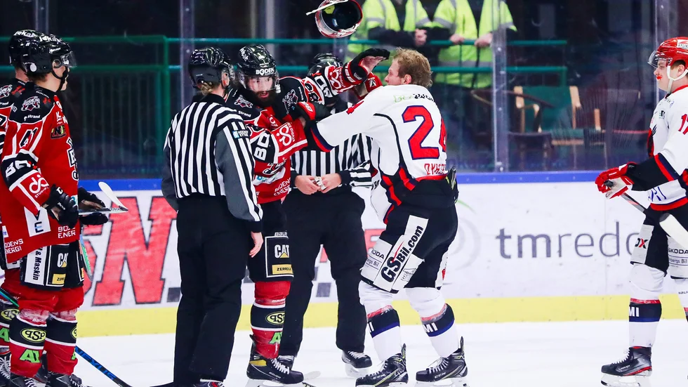 Boden vann länsderbyt mot Kalix. Men Kalix var inte långt ifrån att kunna vända och det blev dramatiskt.