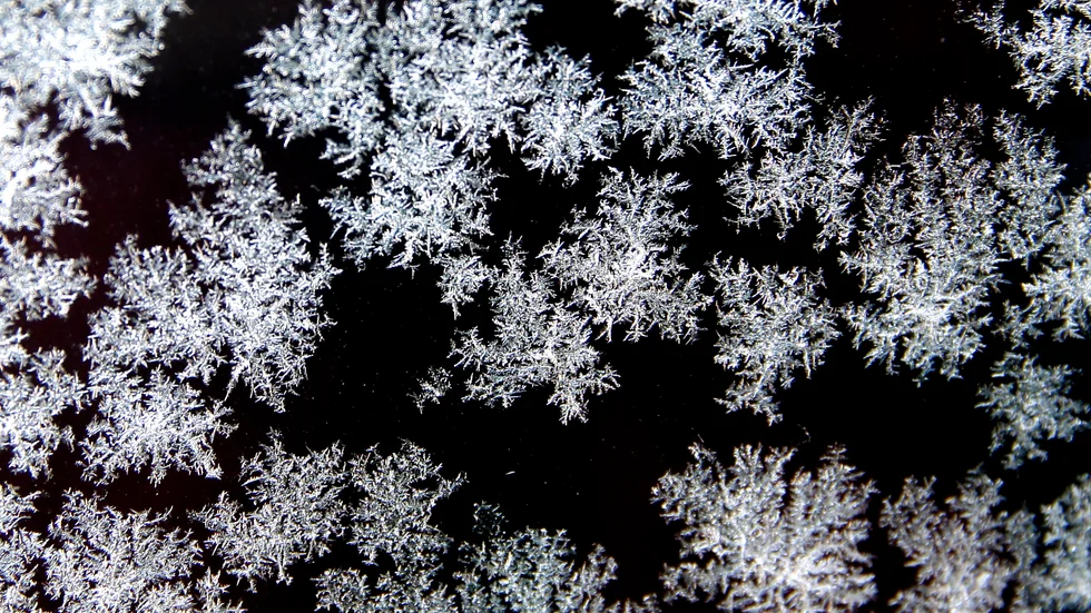 Även i södra Sverige kan det bli en och annan snöflinga i slutet av julhelgen. Arkivbild