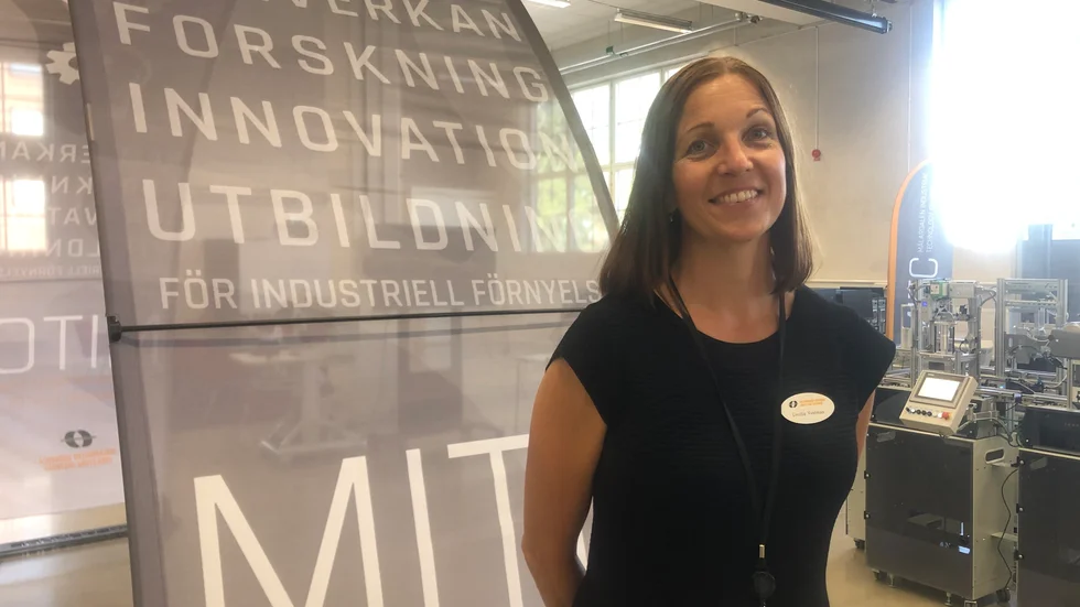 "Vi vill visa hur det ser ut när man pluggar här på MDH. Vi behöver rekrytera studenter när det finns ett stort behov inom det tekniska området", säger Cecilia Vestman.