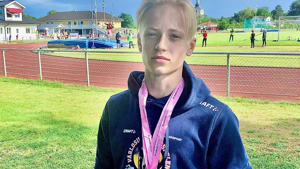 Sebastian Håårdh säkrade en biljett till ungdoms-SM i Sollentuna.