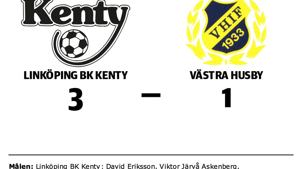 Linköping BK Kenty vann mot Västra Husby