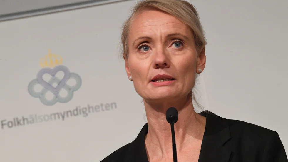 Karin Tegmark Wisell, avdelningschef, Folkhälsomyndigheten. Arkivbild