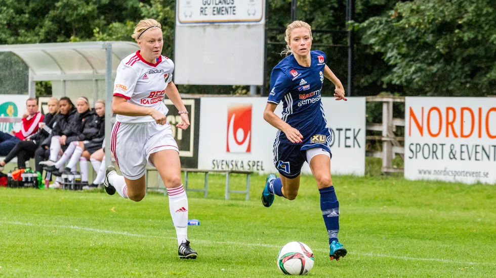 Mikaela Leveau här i P18-tröjan.