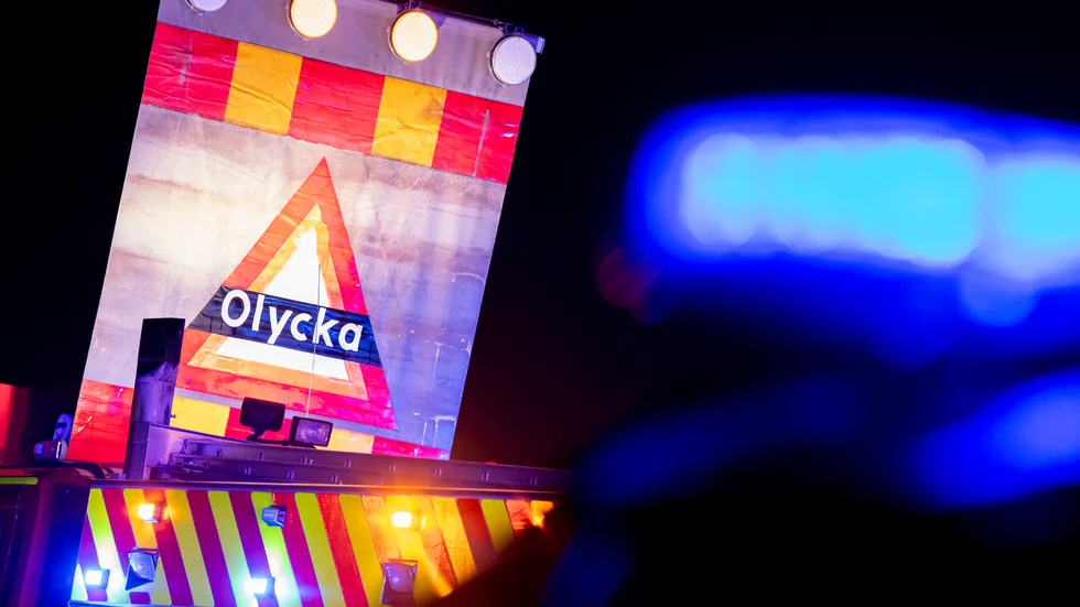 Polisen ska utreda hur olyckan inträffade. Arkivbild.