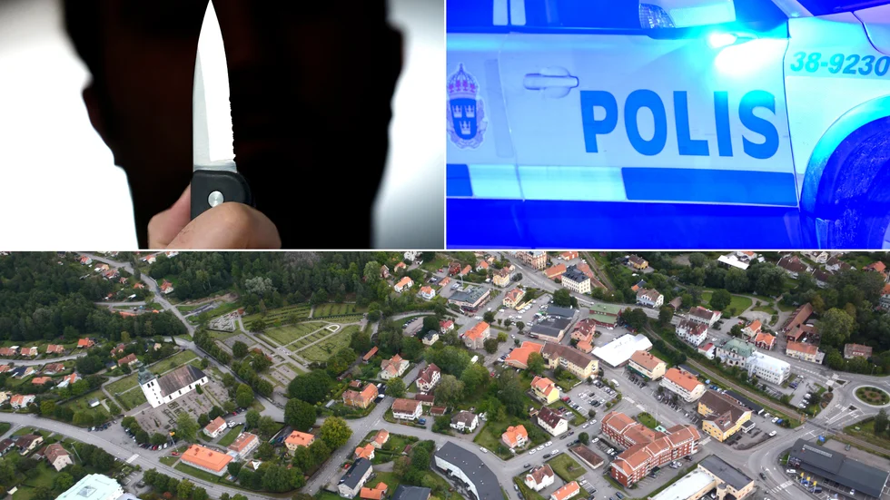 "Ett vasst föremål" stod i centrum vid ett lägenhetsbråk i centrala Kisa. Nu utreder polisen försök till grov misshandel. (kniven på bilden är en genrebild).