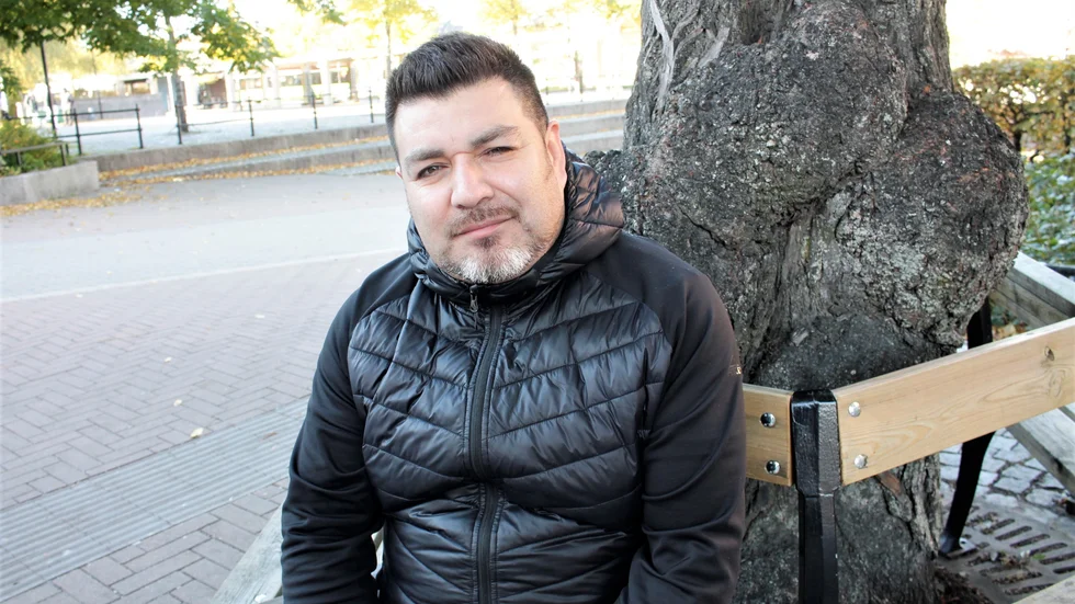 En av dem som gärna vill nattvandra i Katrineholm är Gonzalo. 