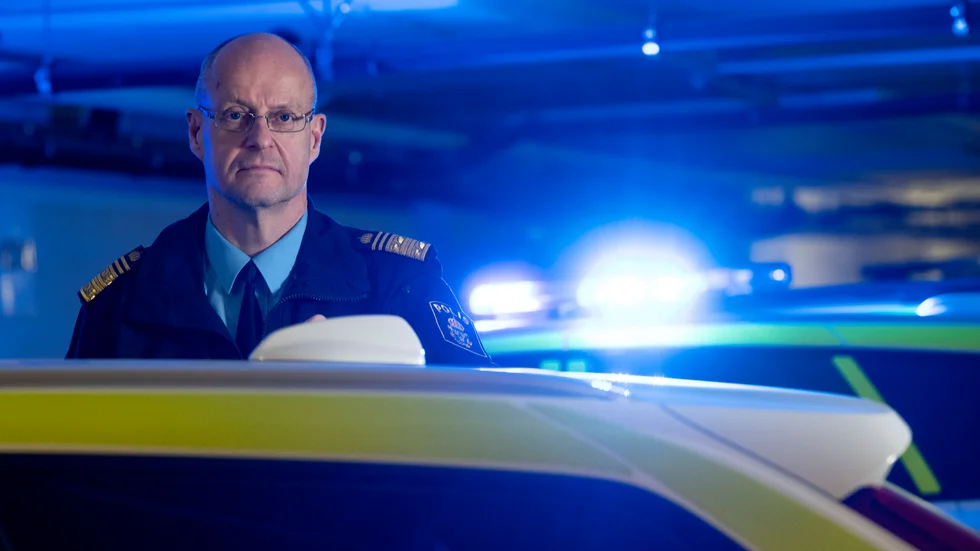 Mats Löfving, regionpolischef i Stockholm. Arkivbild.
