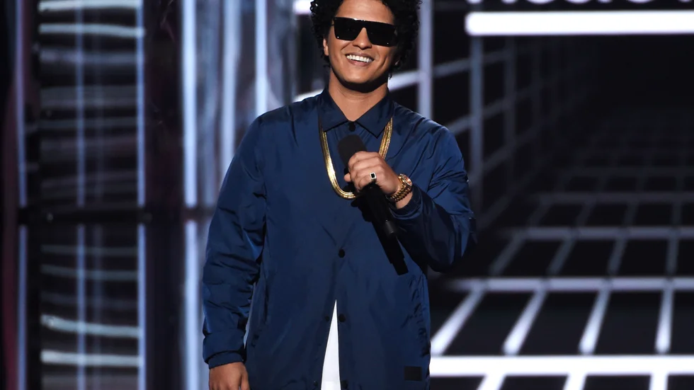 Amerikanske Bruno Mars gav senast ut ett album 2016. Nu släpper han nytt material tillsammans med Anderson Paak. Arkivbild.