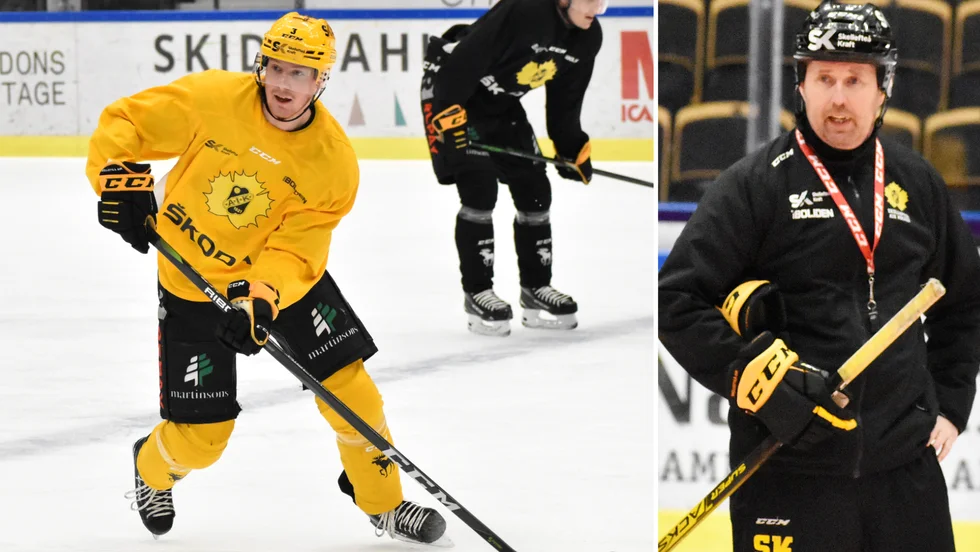 Niclas Burström och Stefan Klockares Skellefteå AIK är på rekordjakt i Örebro. 
