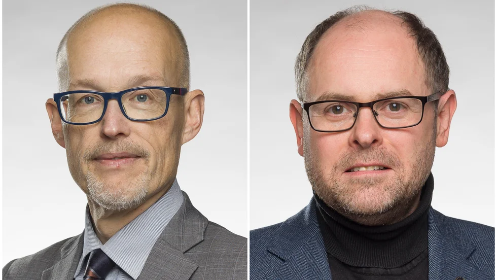 Arne Sandemo och Christopher Lagerqvist (båda M) vill att Slottet ska fylla en funktion som historiskt centrum.