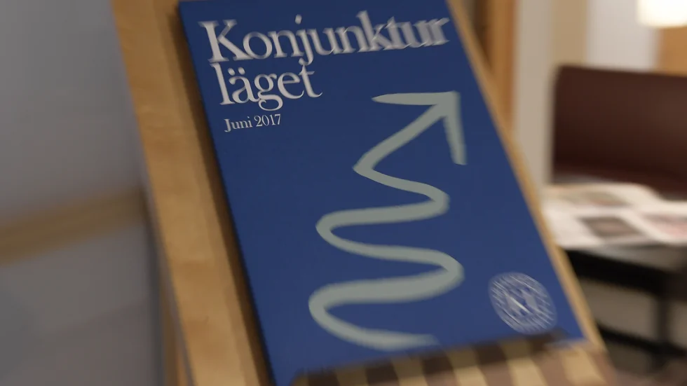 Vart tar konjunkturen vägen? Framtidstro finns, enligt indikatorerna. Arkivbild.