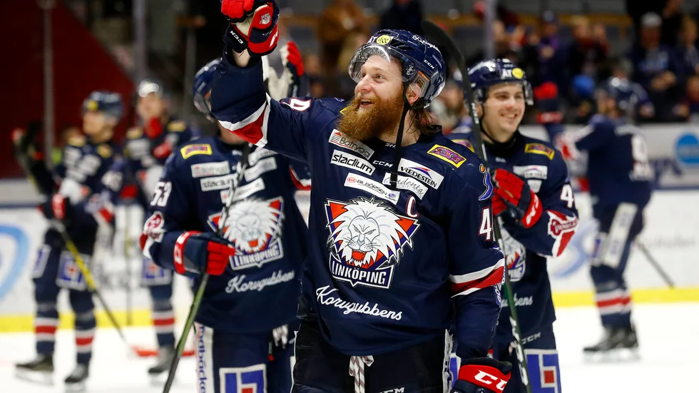 Linköping, med Jonas Junland i spetsen, fick på lördagen äntligen fira en seger igen. Arkivbild.