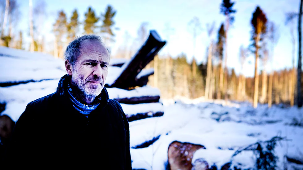 Jan Elmhag, vice ordförande i Naturskyddsföreningen Katrineholm. Arkivbild.
