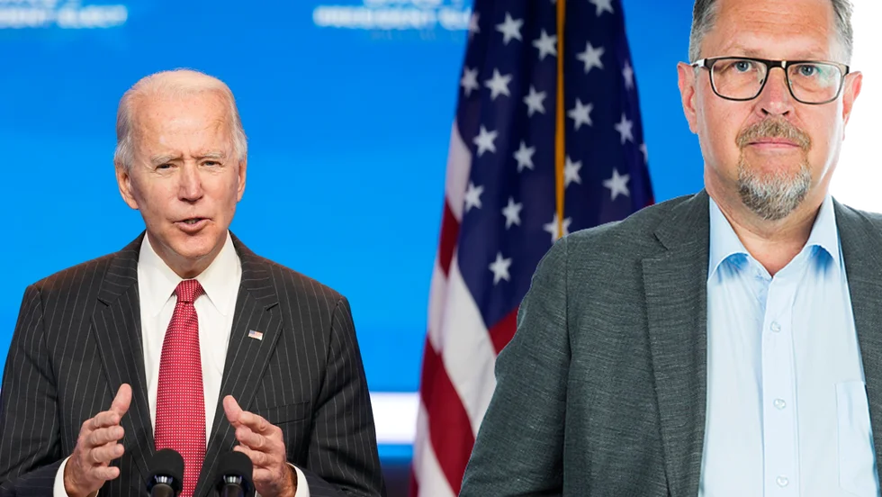 "Joe Biden kommer att göra skillnad. Men det blir ingen radikal vänstersväng", skriver NSD:s Olov Abrahamsson.