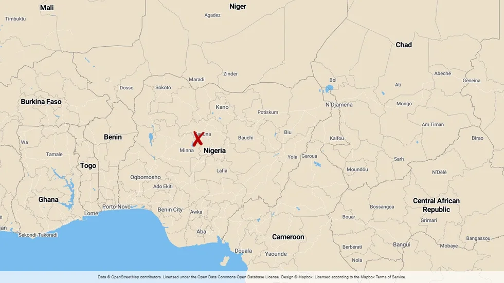Delstaten Kaduna i Nigeria.