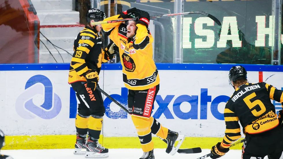 Juhani Tyrväinen var i händelsernas centrum genom att göra 1–0-målet och hela sex utvisningar – varav ett matchstraff efter en rejäl slashing över Niclas Burströms ben. Han kunde dock glädja sig att Luleå vann med 3–0. 