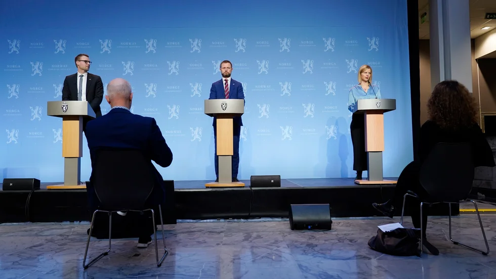 Norska regeringen lättar på restriktionerna i delar av landet.
