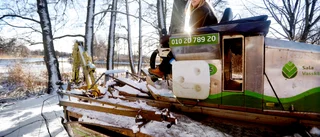 Nu är Närjeholmsdiket i Eskilstuna rensat från sly: "Som en djungel"