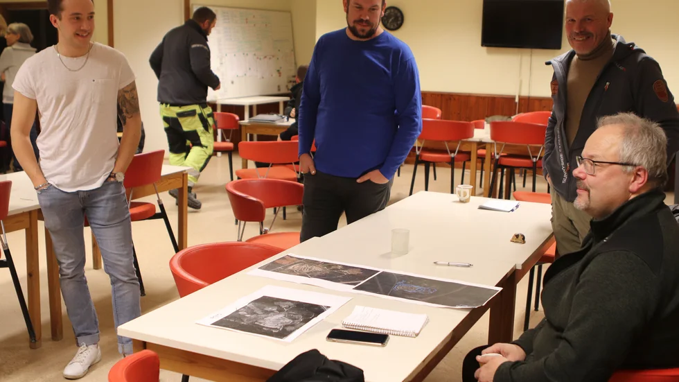 Driftingåkaren Alfred Grundberg, Petrolheads förra ordförande Jonas Nyström, initiaitivatagaren Leif Fredriksson och Crister Nystrand från KMK var alla positiva till en ny mötesplats vid Dammängen för motorburen ungdom.