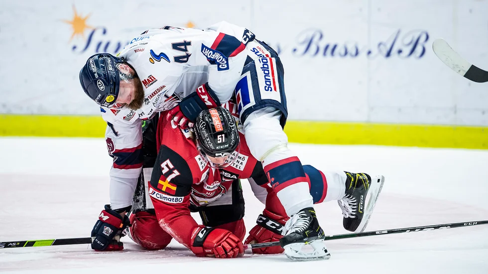 Jonas Junland vs Emil Sylvegård.