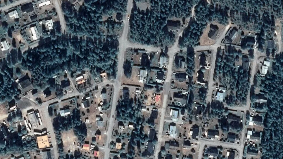 Området kring Skogsvägen 6A