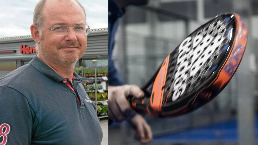 Johan Dengg vill bygga en padelhall intill Stoppgallerian i Gnesta.