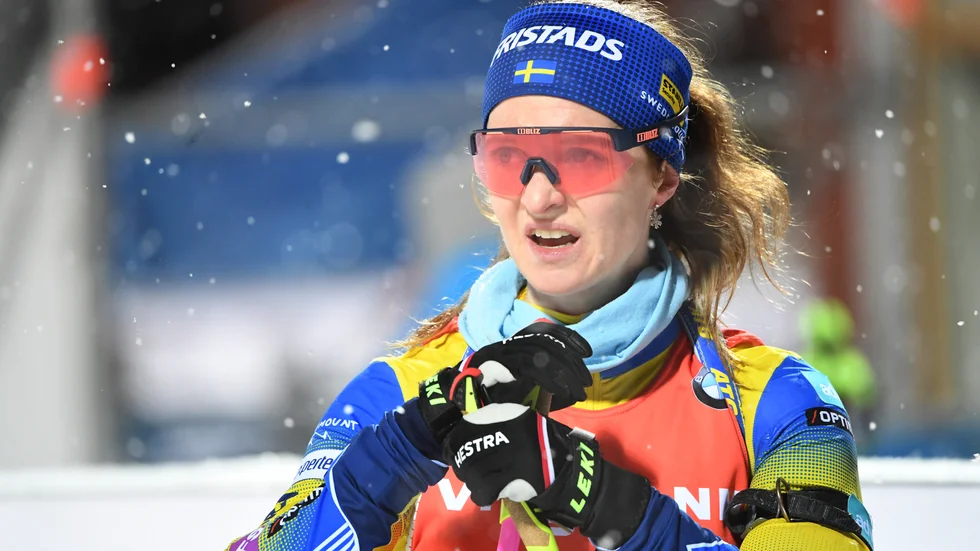Mona Brorsson hade ett tuff dag på vallen i VM-sprinten. Arkivbild.