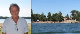 ”Fullständig kalabalik” på Trosa havsbad i helgen