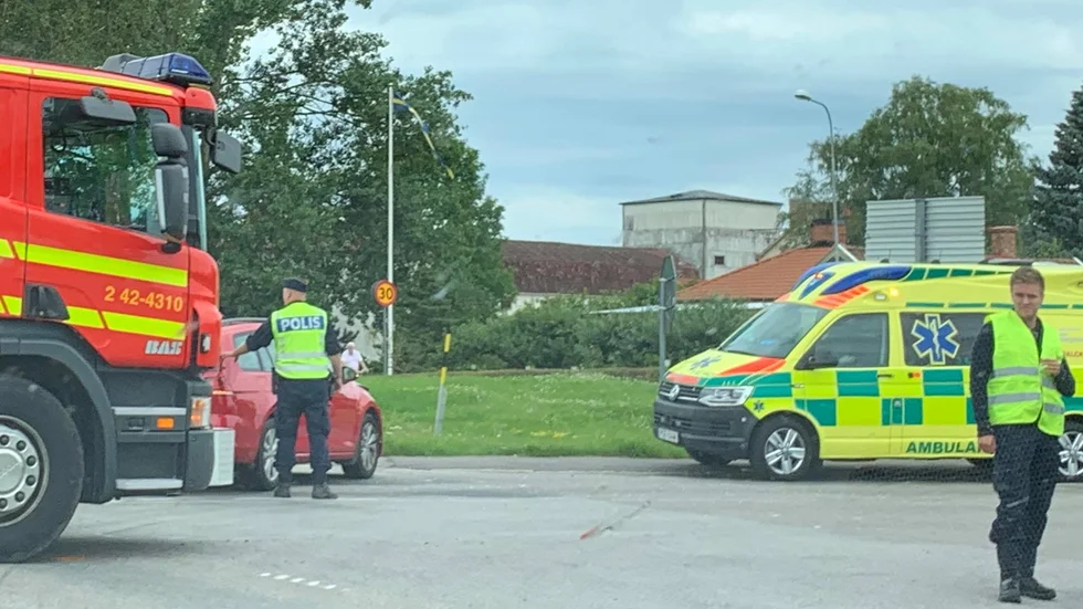 Olyckan hade stor påverkan på trafiken.