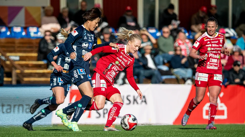 Emma Viklund har tagit kliv framåt i sin utveckling efter att hon lämnade Morön inför förra säsongen.
