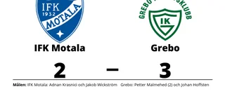 Adnan Krasnici och Jakob Wickström målskyttar när IFK Motala föll