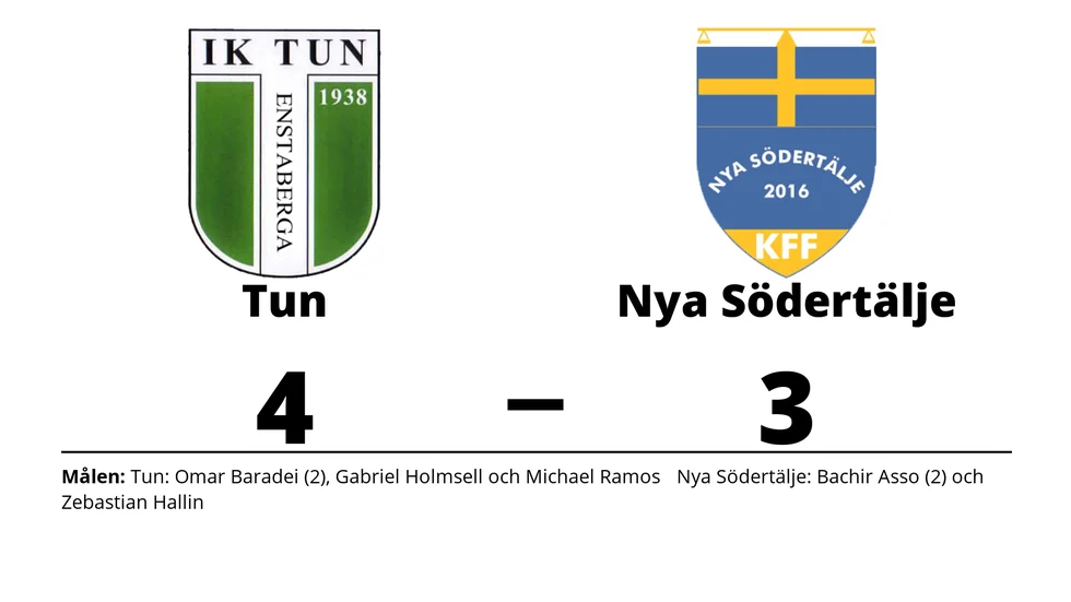 IK Tun vann mot Nya Södertälje KFF