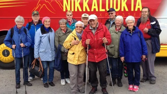 Med destination Nikkaluokta åkte SPF Kiruna på sin höstresa.