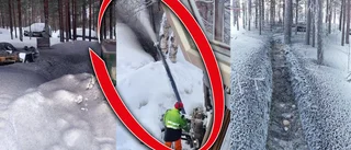 Beskedet från företaget: Borraren ska ta kostnaderna