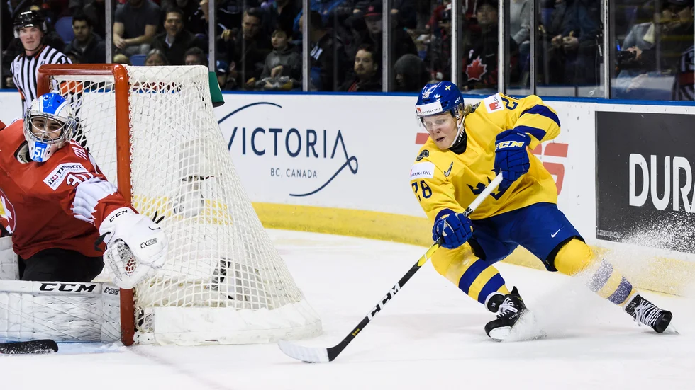 Fabian Zetterlund ansluter till Tre Kronor. Arkivbild.