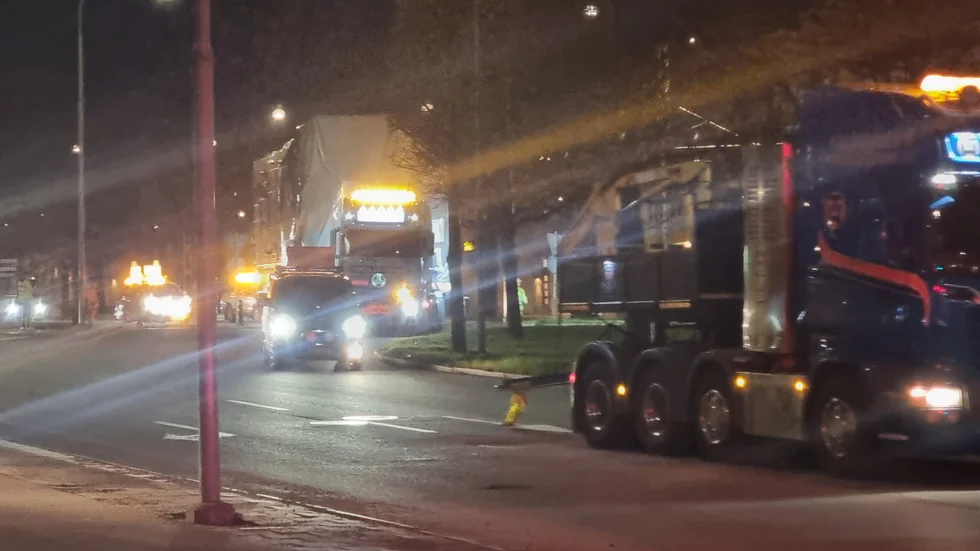 Tidigare i år genomfördes en liknande dispenstransport.