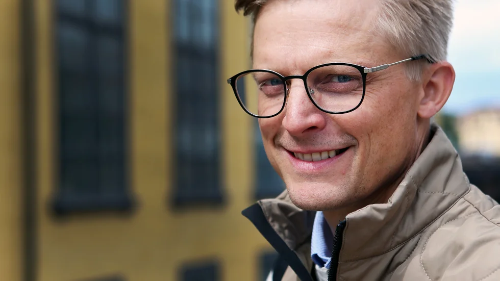 Fredrik Jensen, ny ordförande i Vita Hästen.