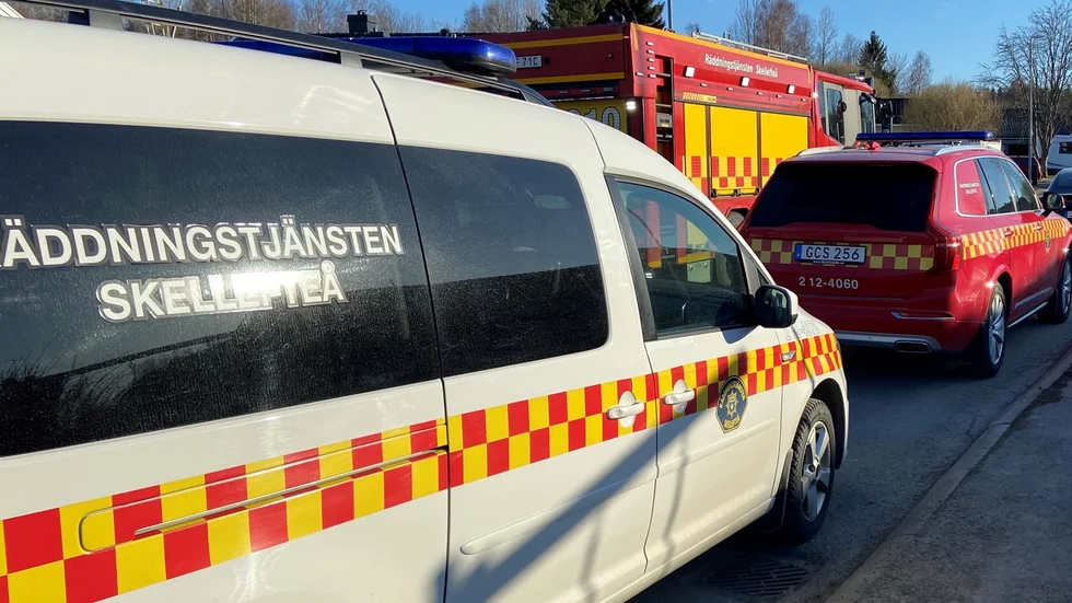 Översvämning i Kåge.