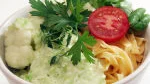 Milda smaker. Blomkål med purjolökssås är en mild, vegetarisk rätt som passar utmärkt med pasta.Bild: DAN STRANDQVIST