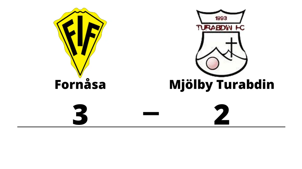 Fornåsa IF vann mot Mjölby Turabdin FC