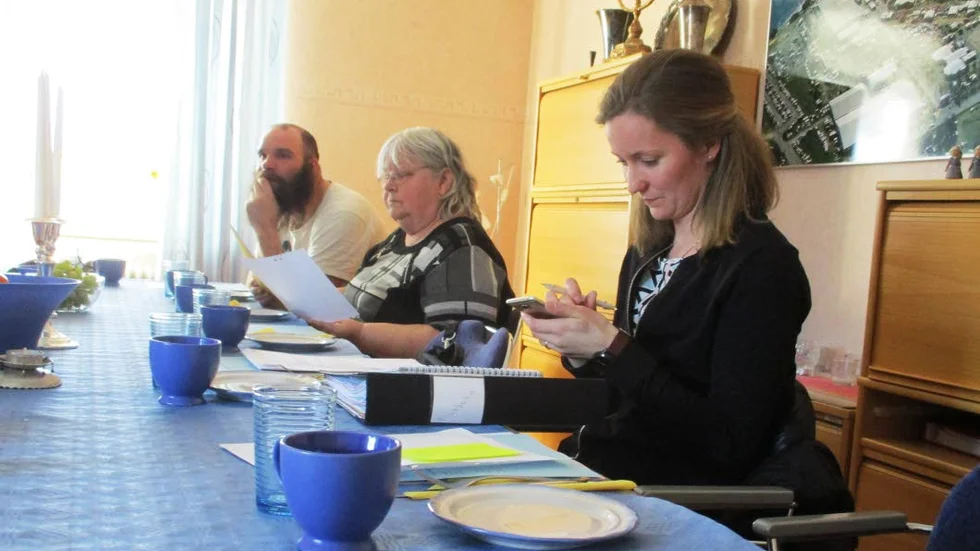 Bilkåren Rita Lindmark ordförande på årsmötet.