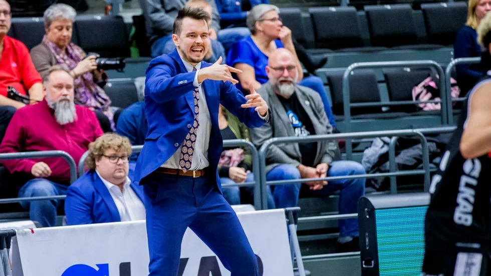 Robin Sandberg var inte nöjd med lagets insats över 40 minuter.