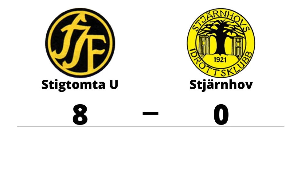 Stigtomta IF U vann mot Stjärnhovs IK